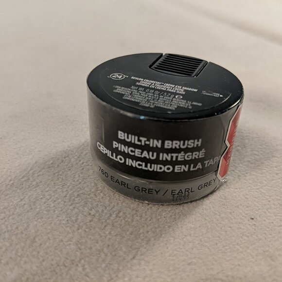 Revlon Colorstay Creme Eye Shadow 760 Earl Grey Silver 0.18oz 5.2g Cream NEW - Picture 3 of 6
